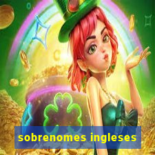 sobrenomes ingleses